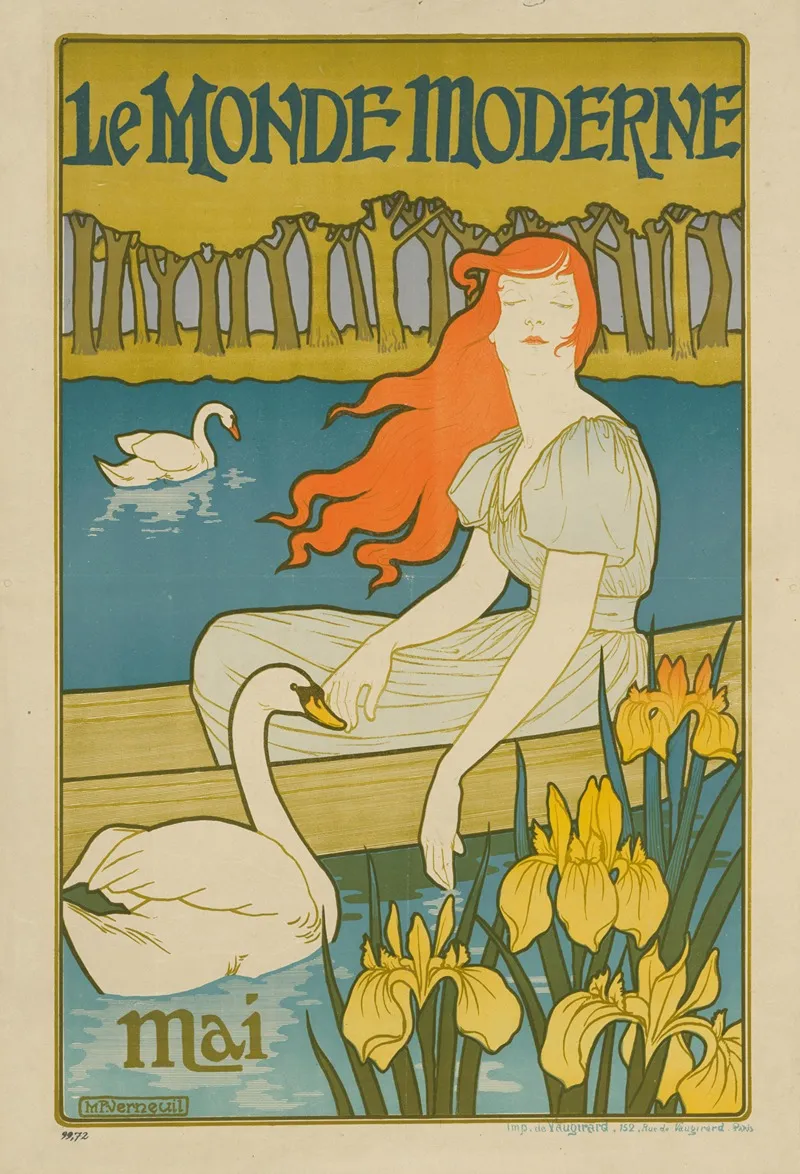 Le Monde Moderne by Maurice Pillard Verneuil - Canvas Print