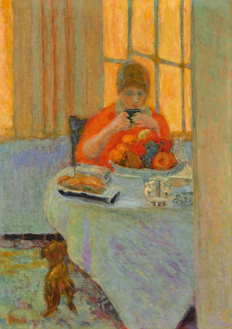 Le Petit Dejeuner 3 by Pierre Bonnard - Canvas Print