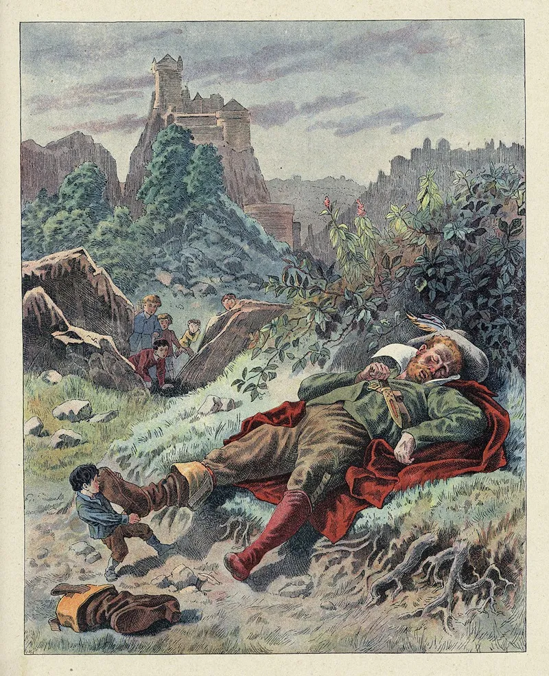 Le Petit Poucet 2 by Frederic Theodore Lix - Canvas Print