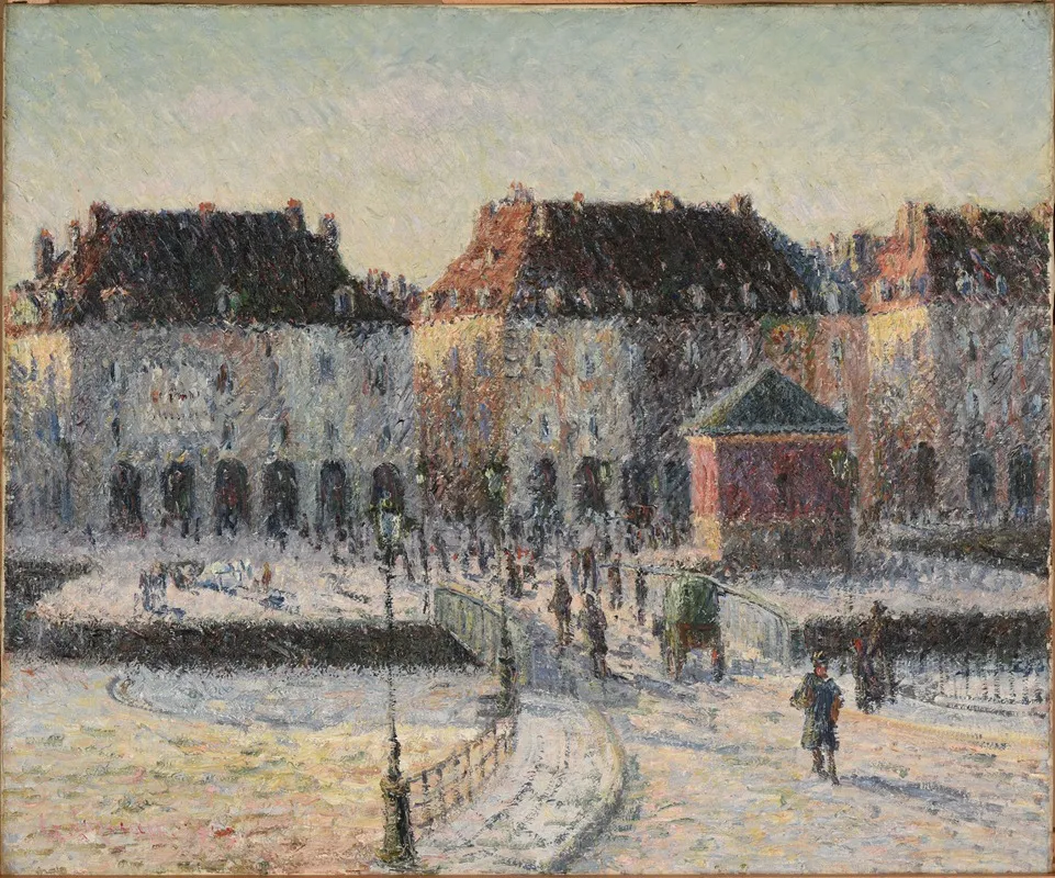 Le Pont De La Poissonnerie A Dieppe