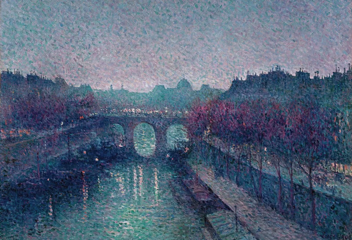 Le Pont Neuf La Seine Petit Bras
