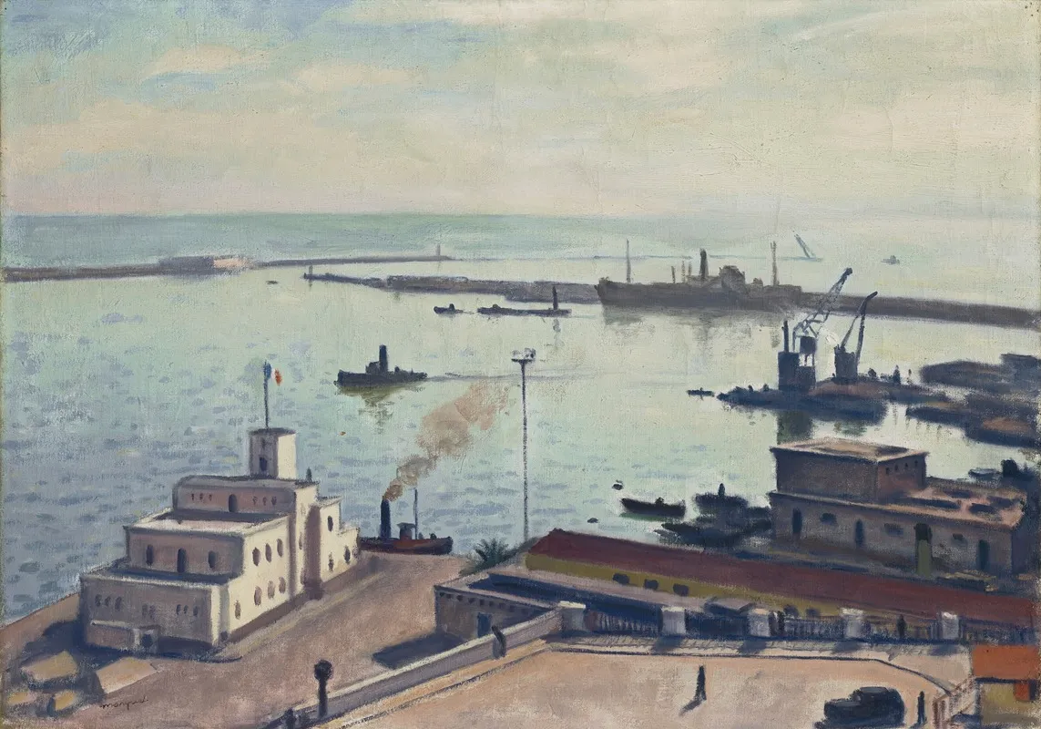 Le Port En Hiver