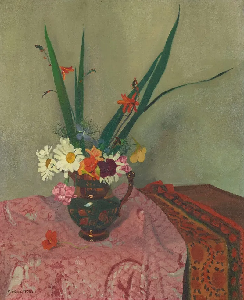 Le Pot Mordore by Félix Vallotton - Canvas Print