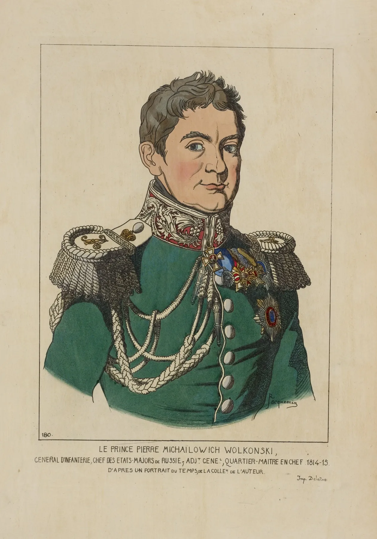Le Prince Pierre Michailowich Wolkonski