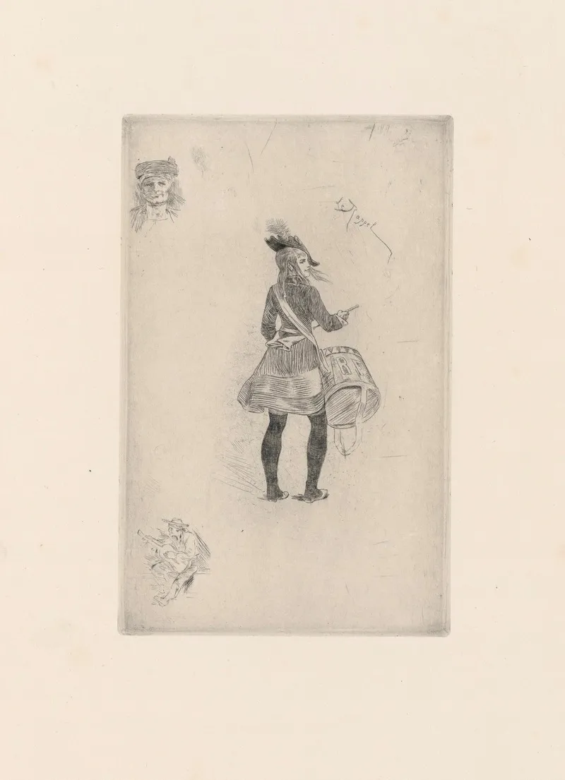 Le Rappel 3 by Félicien Rops - Canvas Print