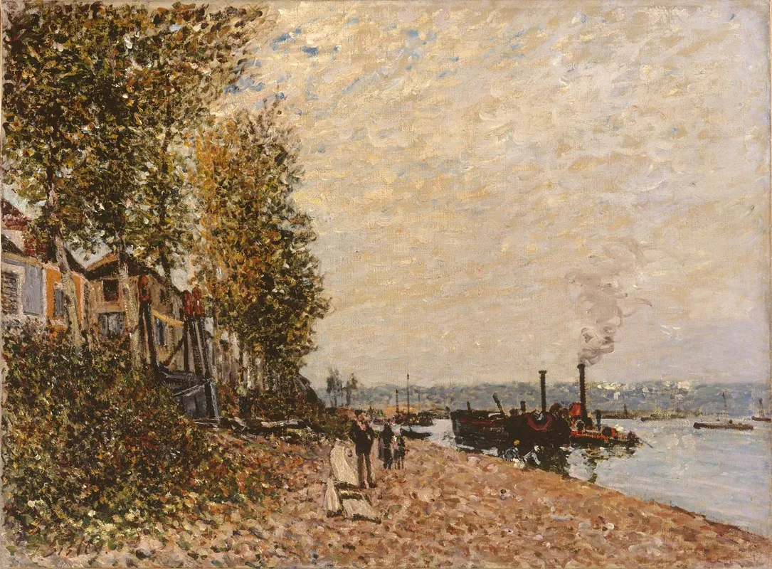 Le Remorqueur Le Loing A Saint Mammes