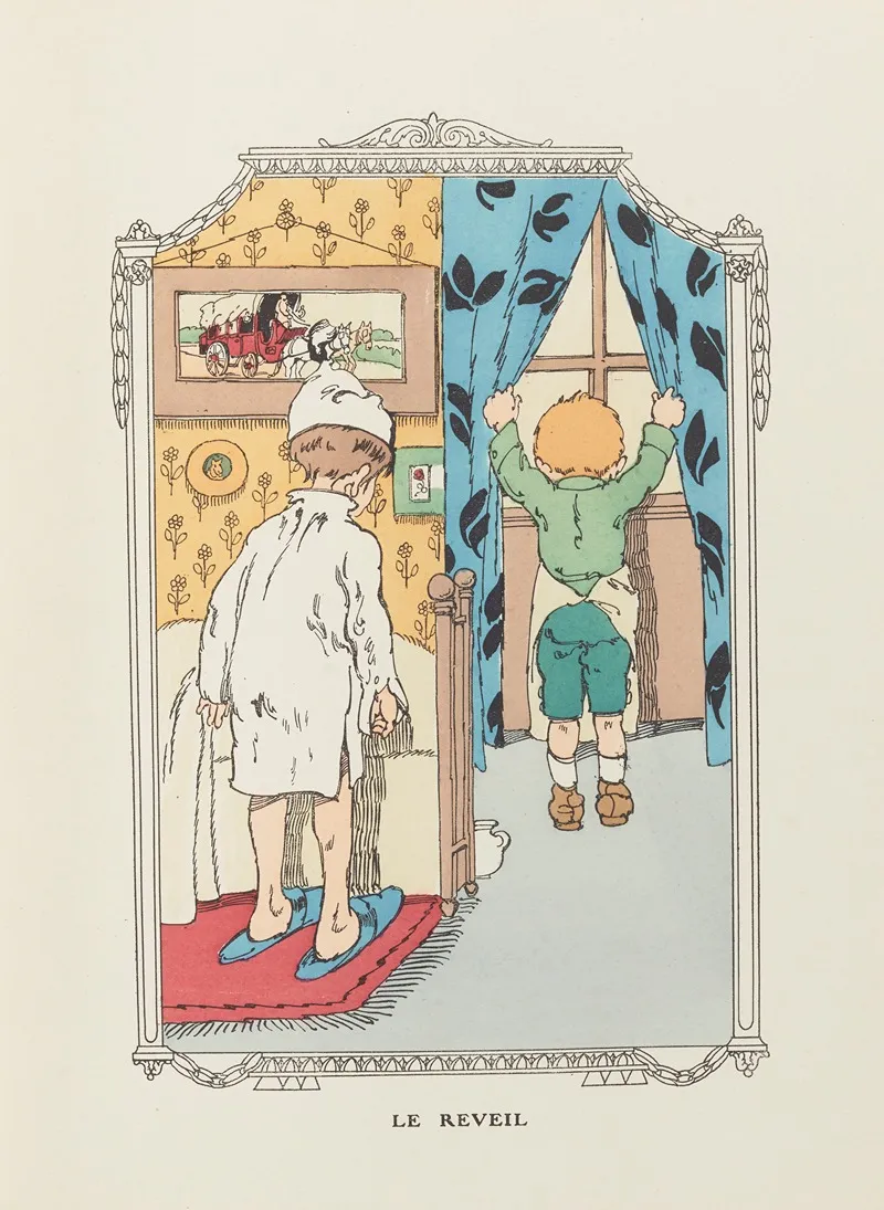 Le Reveil 6 by Gaston Marechaux - Canvas Print