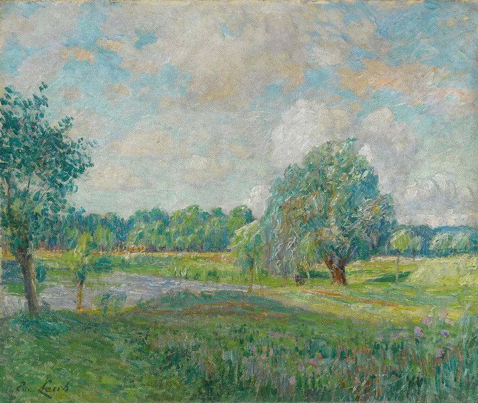 Le Saule by Emile Claus - Canvas Print