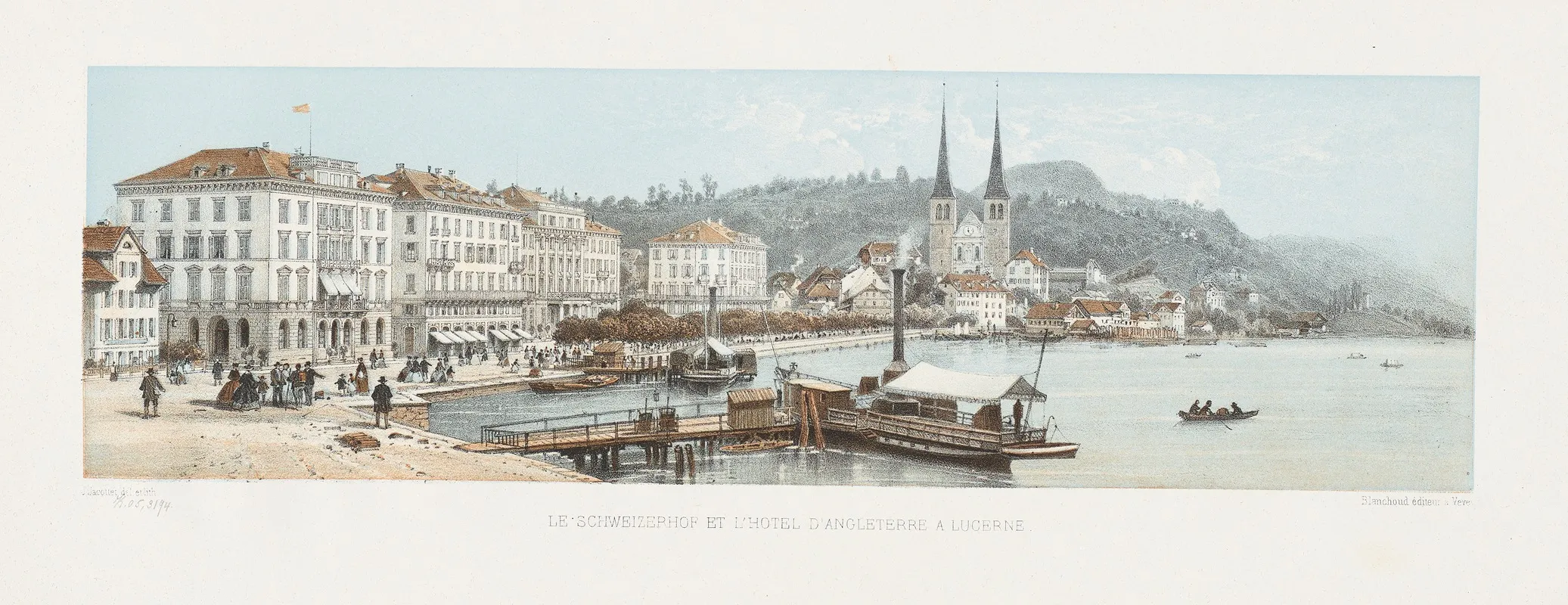 Le Schweizerhof Et Lhotel Dangleterre A Lucerne