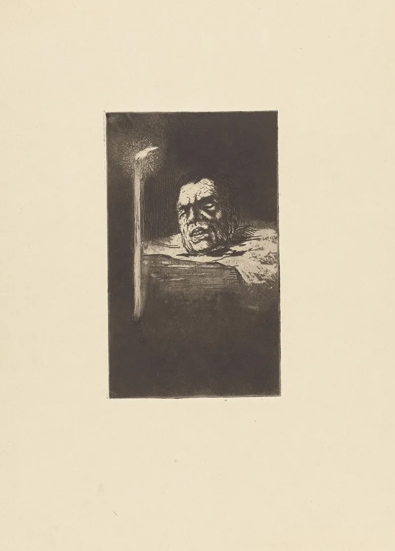Le Supplicie by Henri-Charles Guérard - Canvas Print