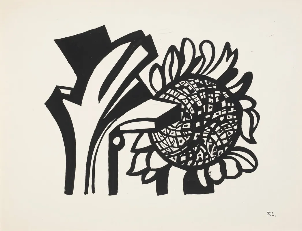 Le Tournesol by Fernand Léger - Canvas Print