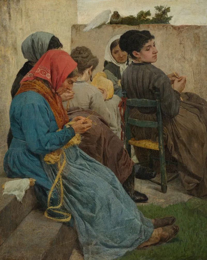 Le Trecciaiole Di Paglia