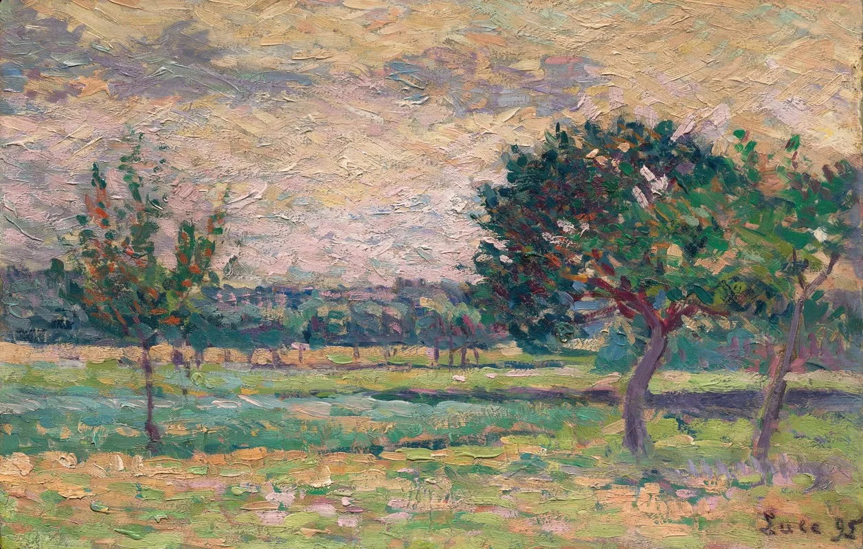 Le Verger 4 by Maximilien Luce - Canvas Print