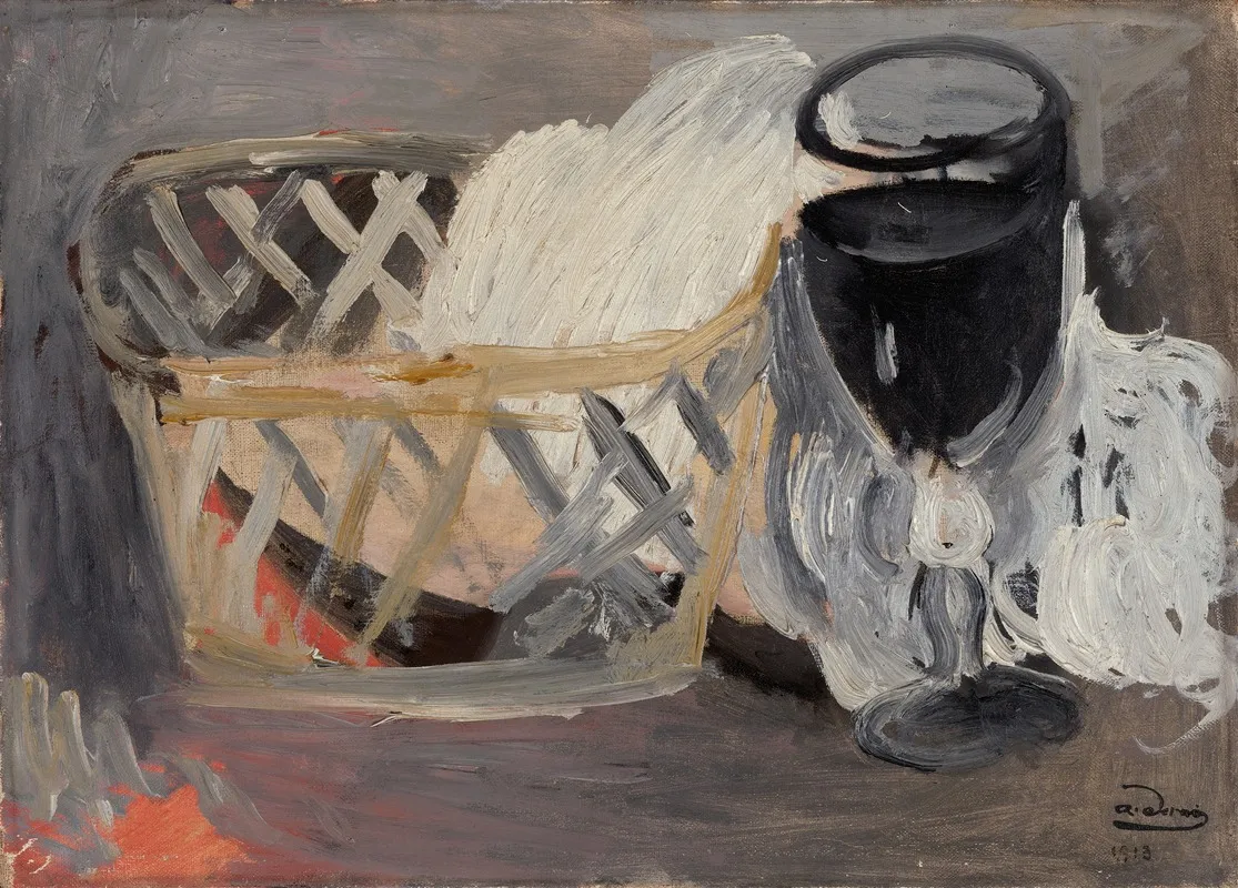 Le Verre Noir by André Derain - Canvas Print