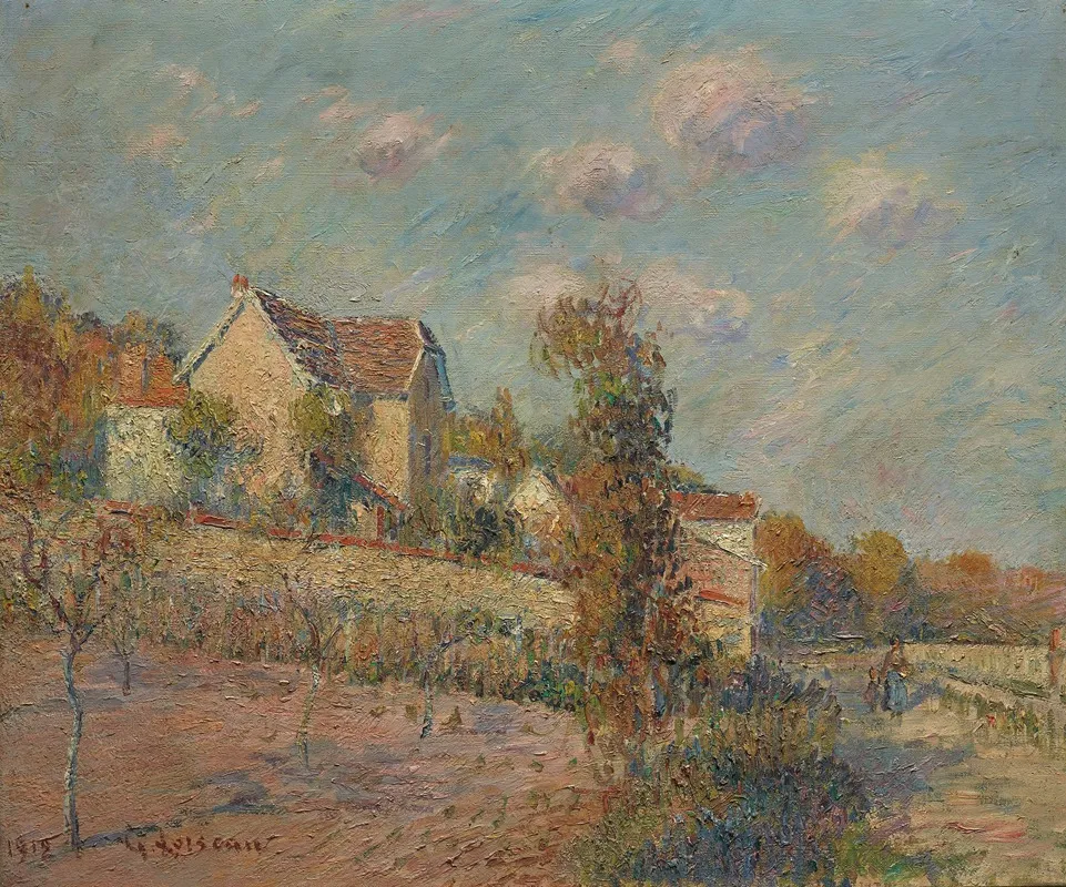 Le Village 6 by Gustave Loiseau - Canvas Print