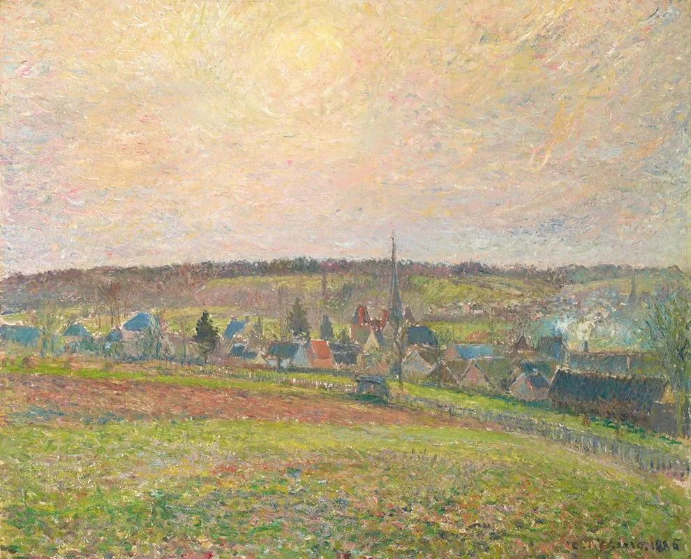 Le Village Deragny The Village Of Eragny