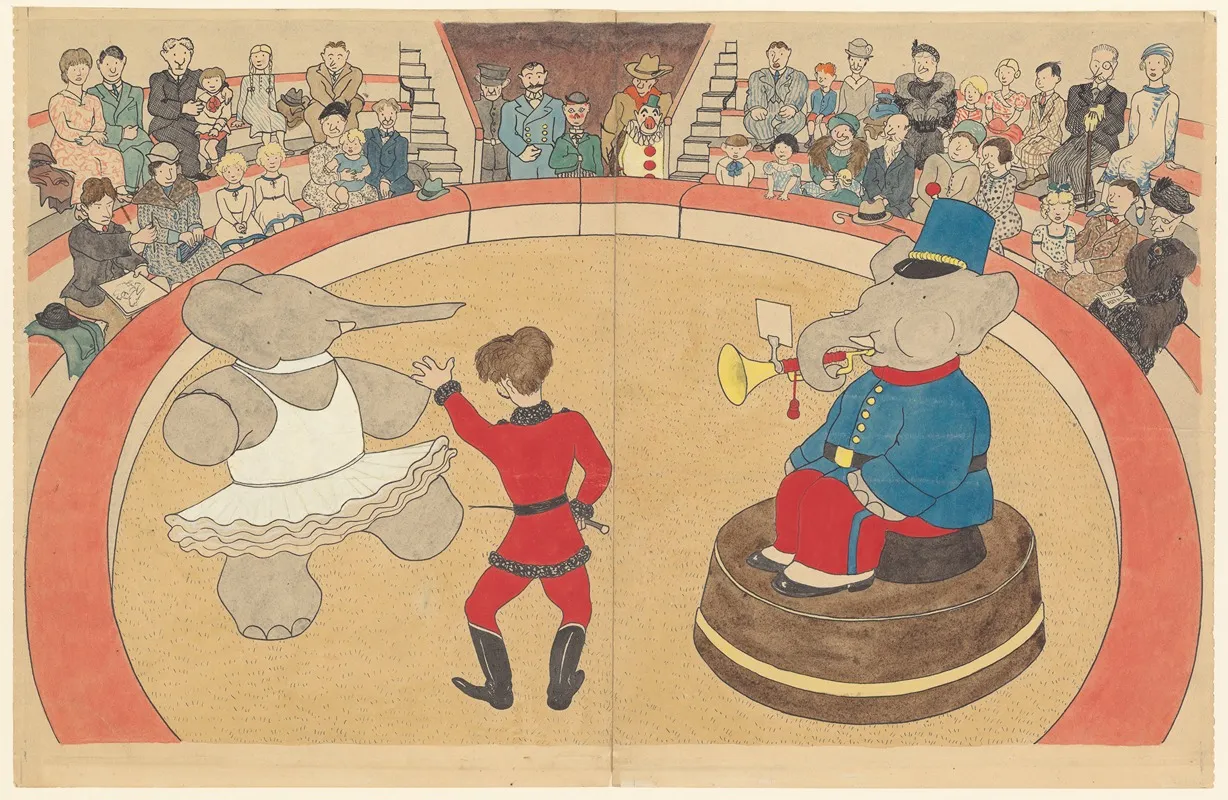 Le Voyage De Babar Pl 14