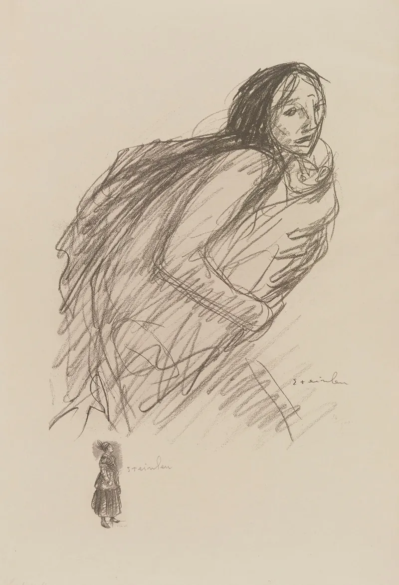 Le Zeppelin by Théophile Alexandre Steinlen - Canvas Print
