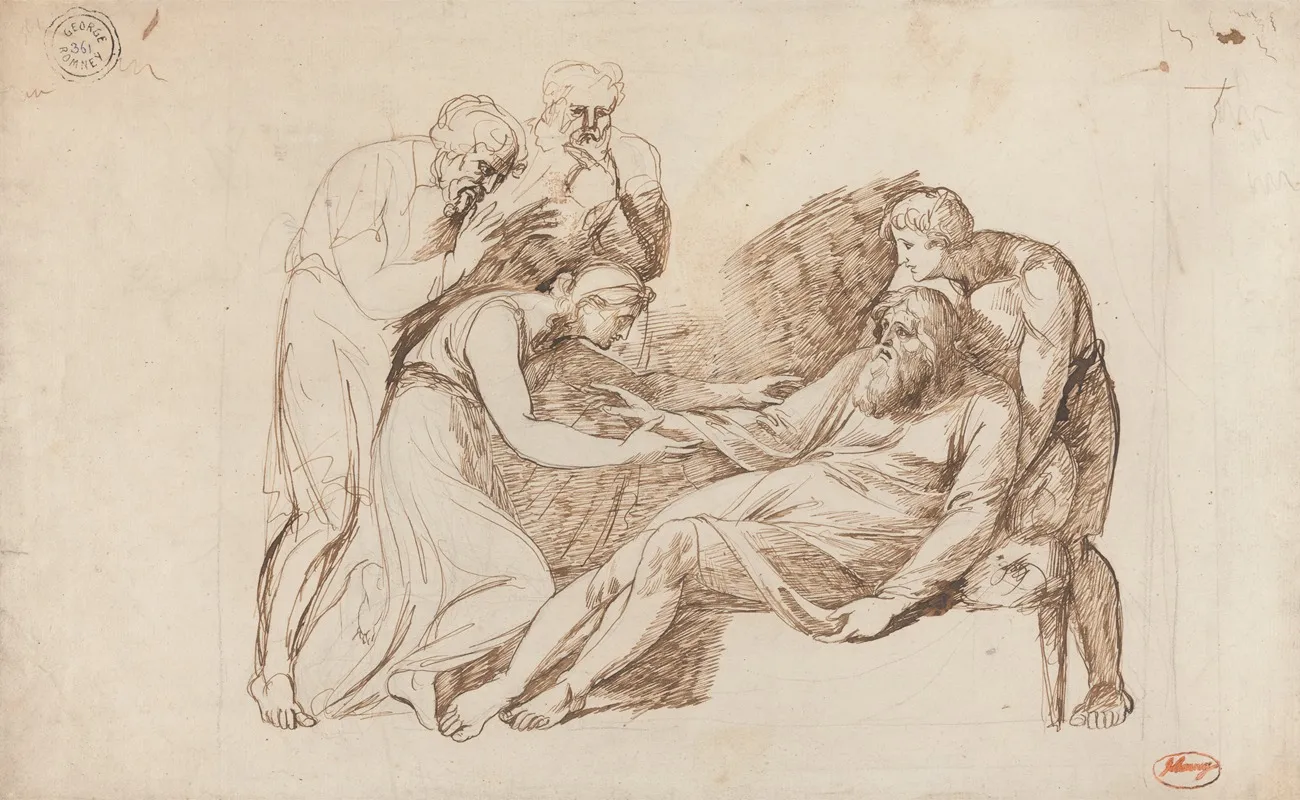 Lear Awakened By Cordelia