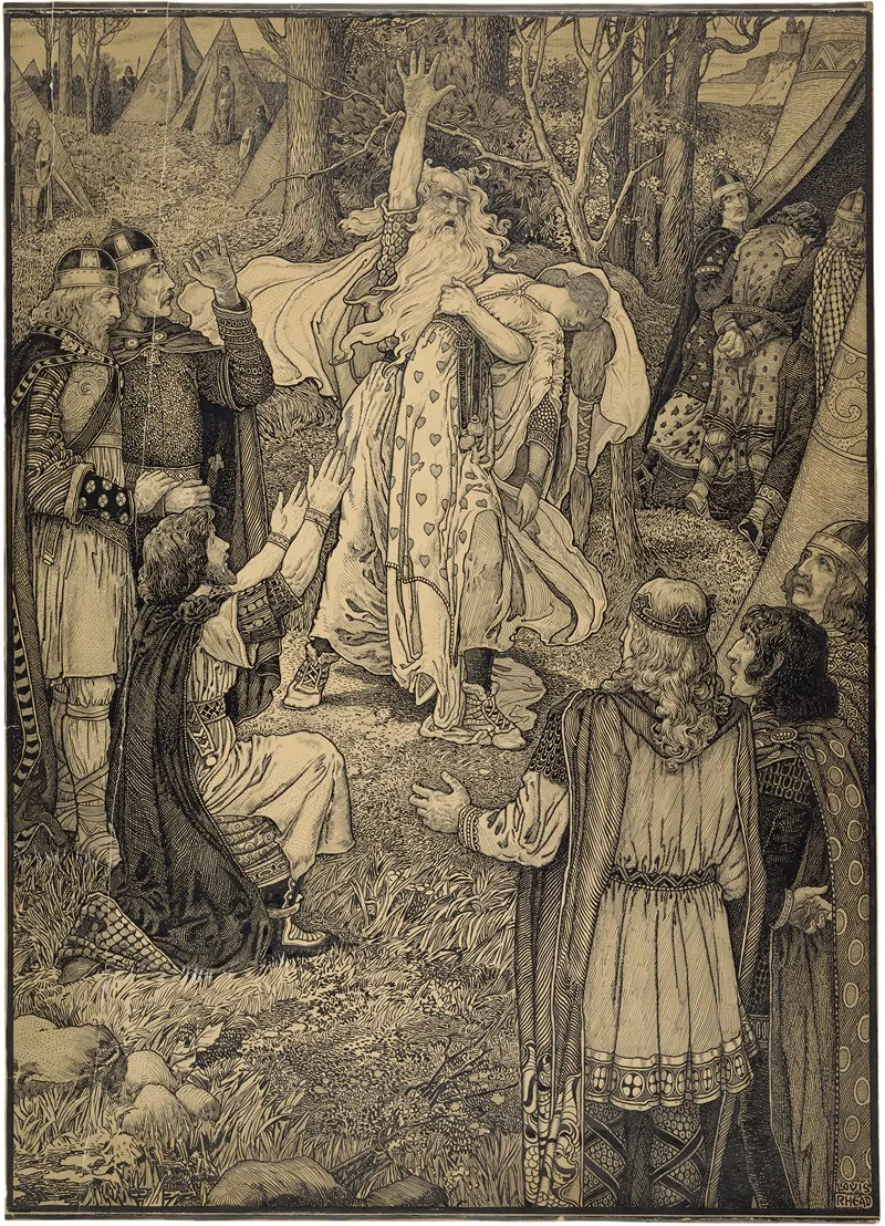 Lear With Cordelia Dead In His Arms