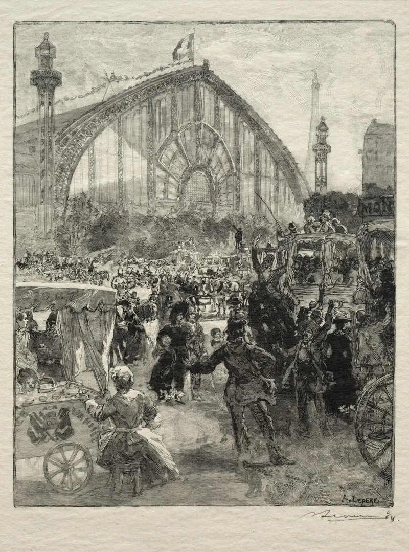 Leaving The 1889 Exhibition