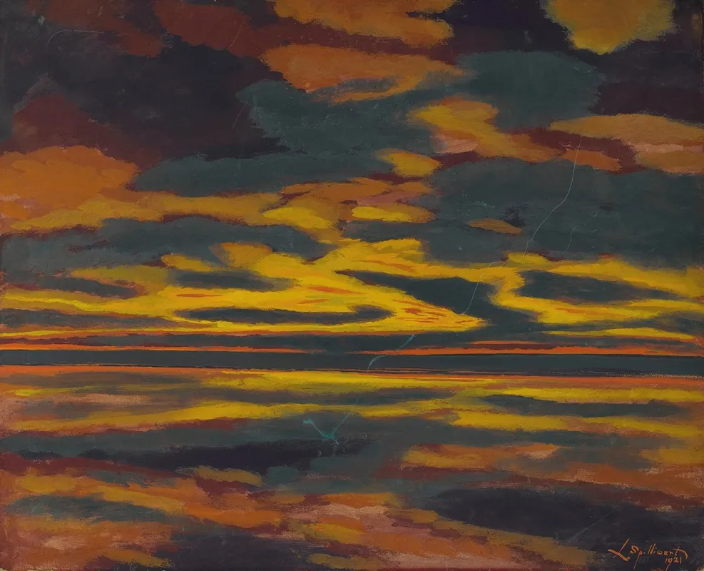 Leclair Vert Sur La Mer