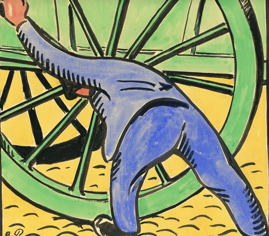 Leffort Libre by Albert Daenens - Canvas Print