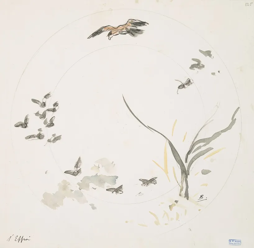 Leffroi by Félix Bracquemond - Canvas Print