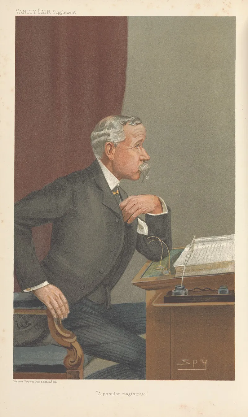 Legal A Popular Magistrate Ernest Baggallay July 13 1905