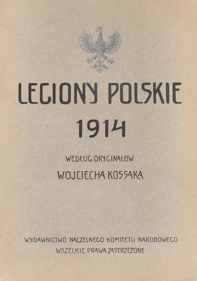 Legiony Polskie 1914 Cover