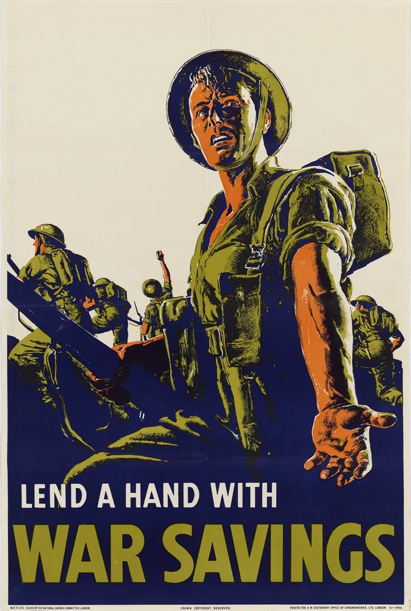 Lend A Hand With War Savings