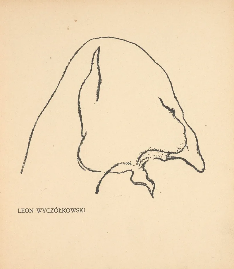 Leon Wyczolkowski by Kazimierz Sichulski - Canvas Print