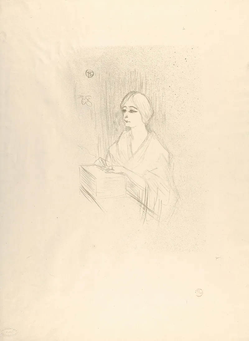 Leonie Yahne In Her Dressing Room In Lage Difficile