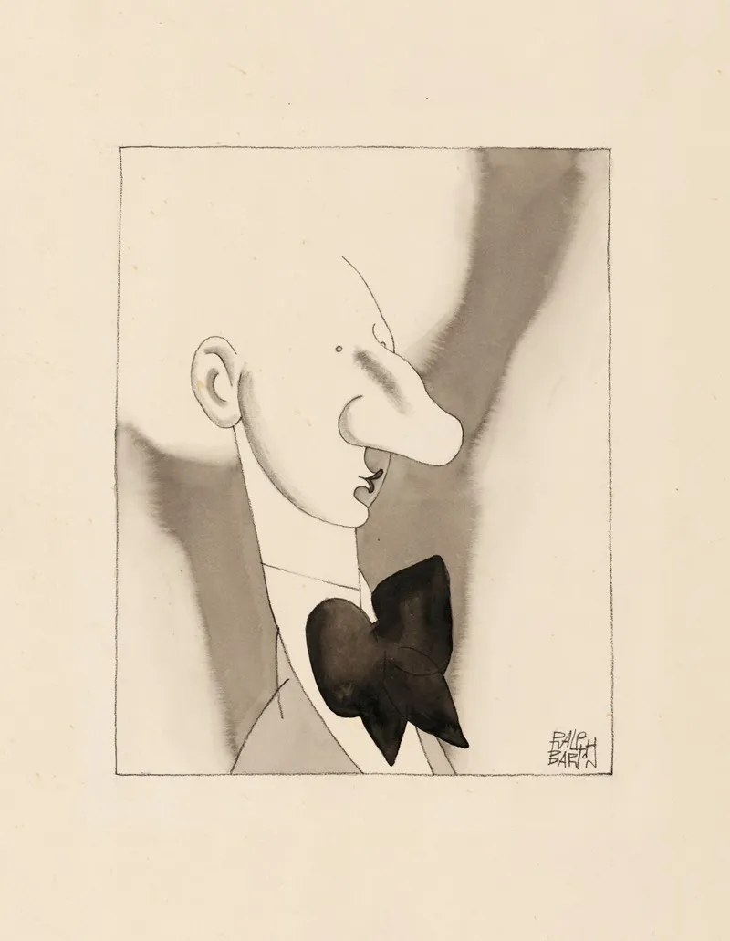 Leopold Stokowski by Ralph Barton - Canvas Print
