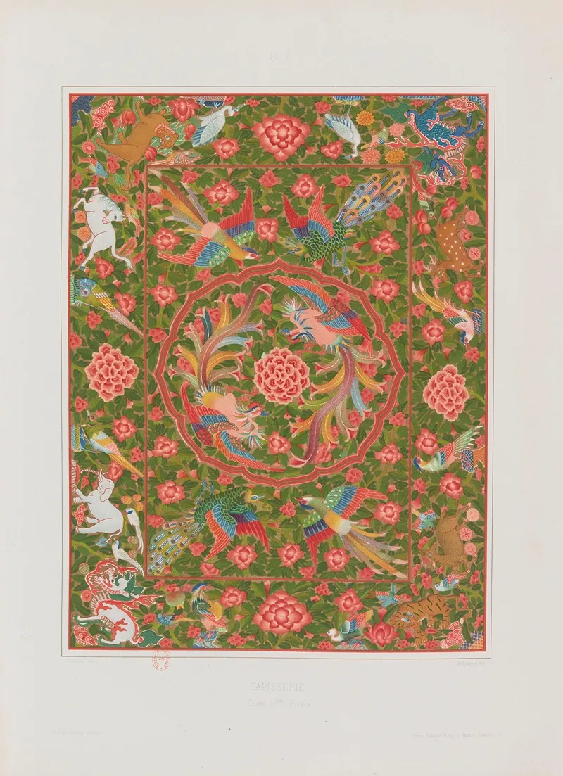 Les Arts Et Lindustrie Pl 15 by Guillaume Hoffmann - Canvas Print