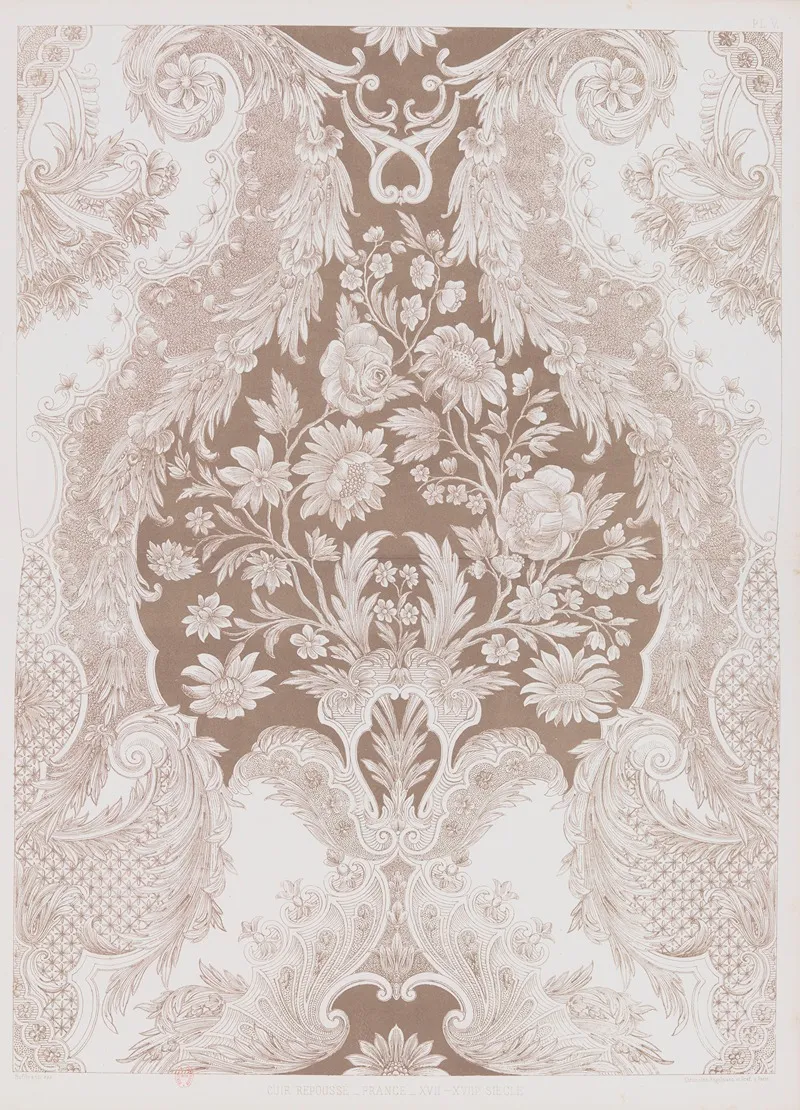 Les Arts Et Lindustrie Pl 41 by Guillaume Hoffmann - Canvas Print