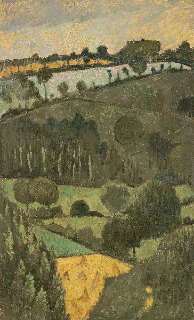 Les Bles Coupes by Paul Sérusier - Canvas Print