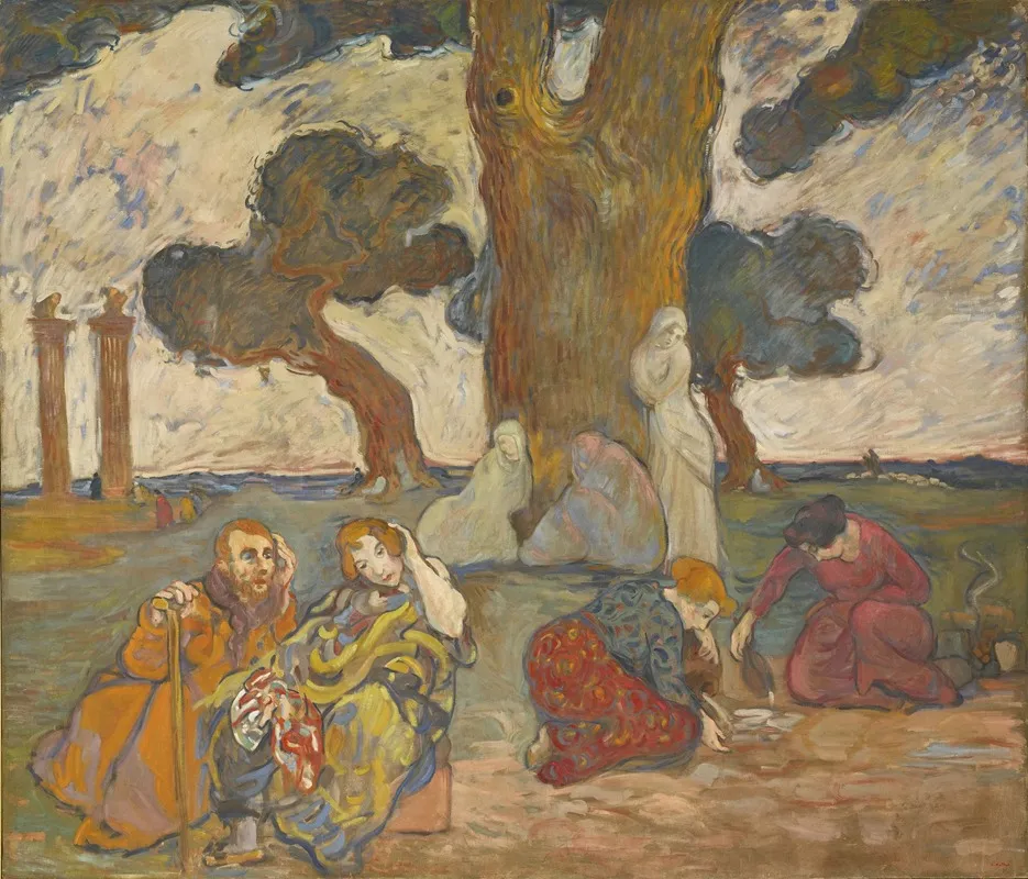 Les Chenes De Dodone by Louis Valtat - Canvas Print