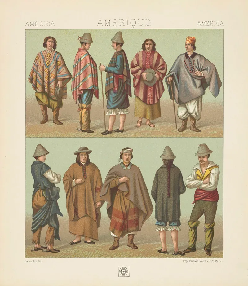 Les Chiliens Costumes Populaires