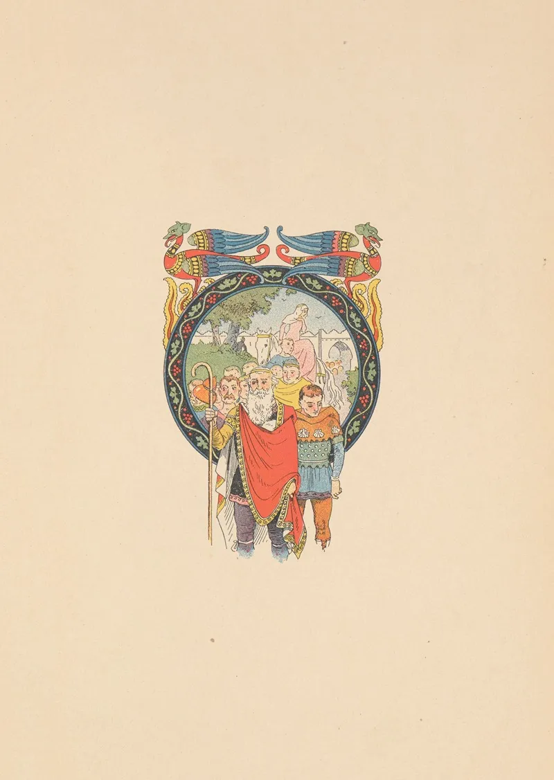 Les Contes De Jacques Tournebroche Pl 05 by Léon Lebègue - Canvas Print