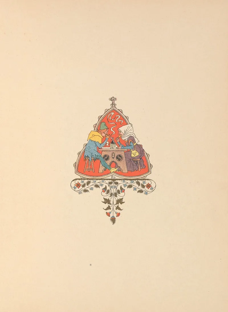 Les Contes De Jacques Tournebroche Pl 09 by Léon Lebègue - Canvas Print