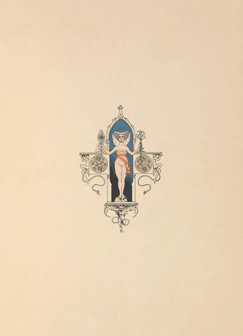 Les Contes De Jacques Tournebroche Pl 21 by Léon Lebègue - Canvas Print