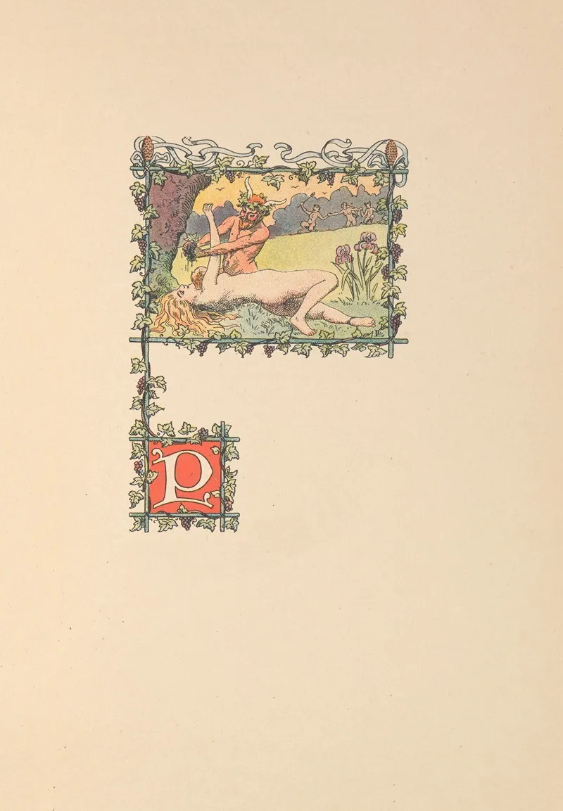 Les Contes De Jacques Tournebroche Pl 27 by Léon Lebègue - Canvas Print