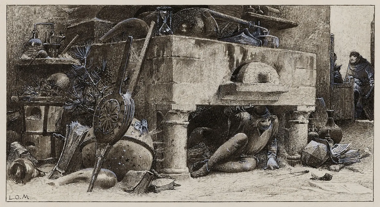 Les Deux Hommes Vetus De Noir