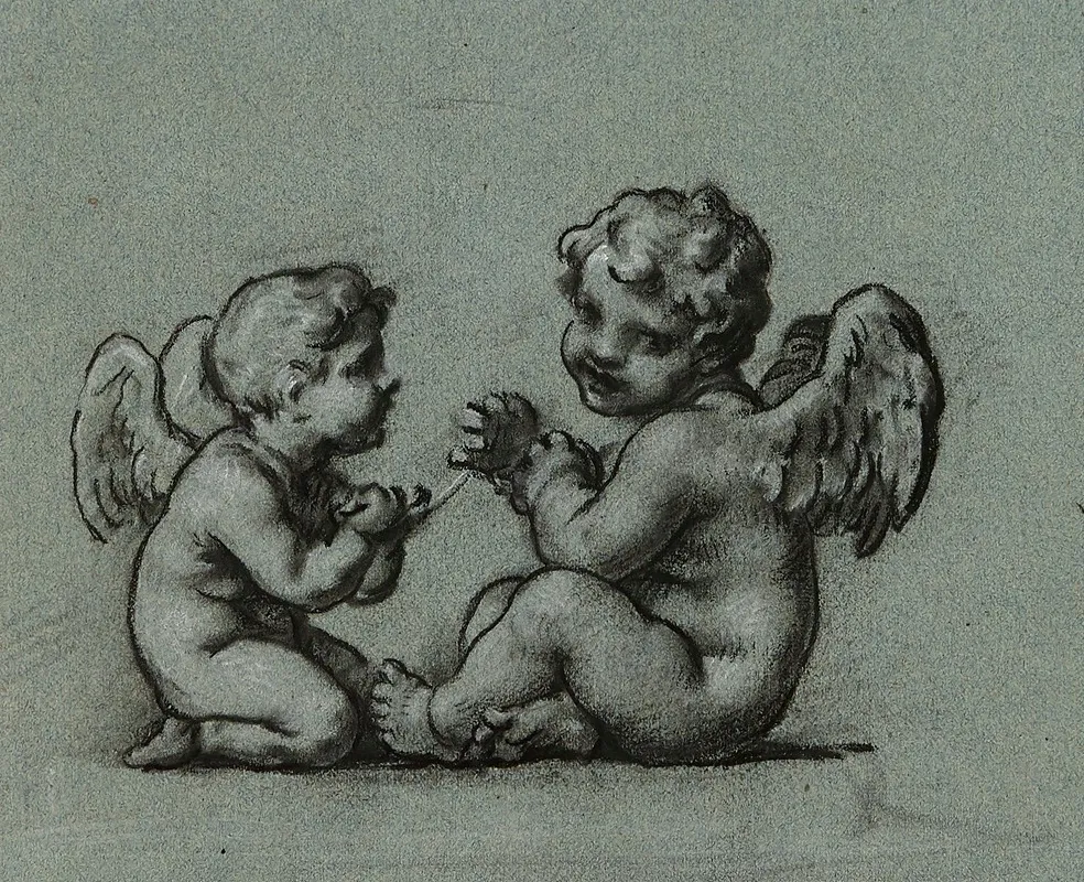 Les Devideurs by Pierre-Paul Prud'hon - Canvas Print