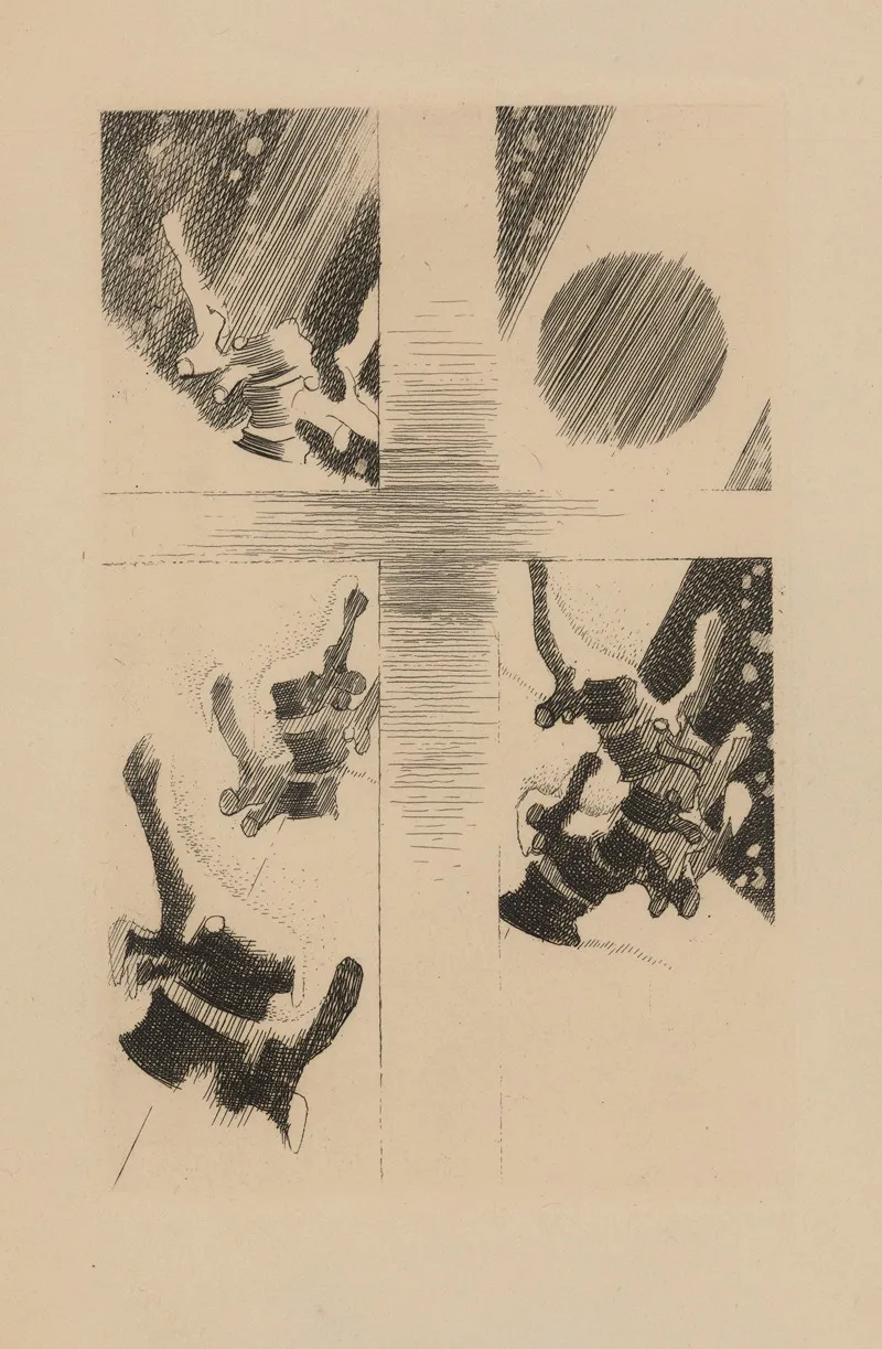 Les Femmes by Louis Marcoussis - Canvas Print