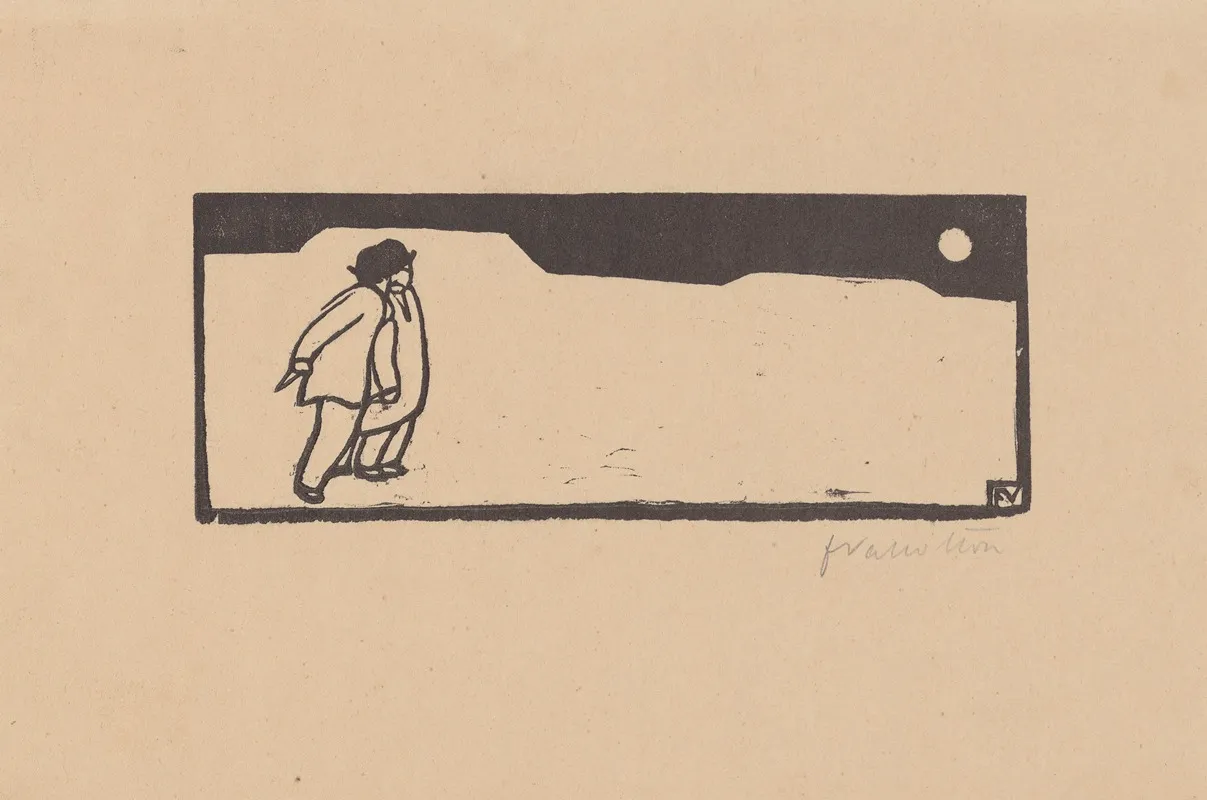 Les Fortifs by Félix Vallotton - Canvas Print