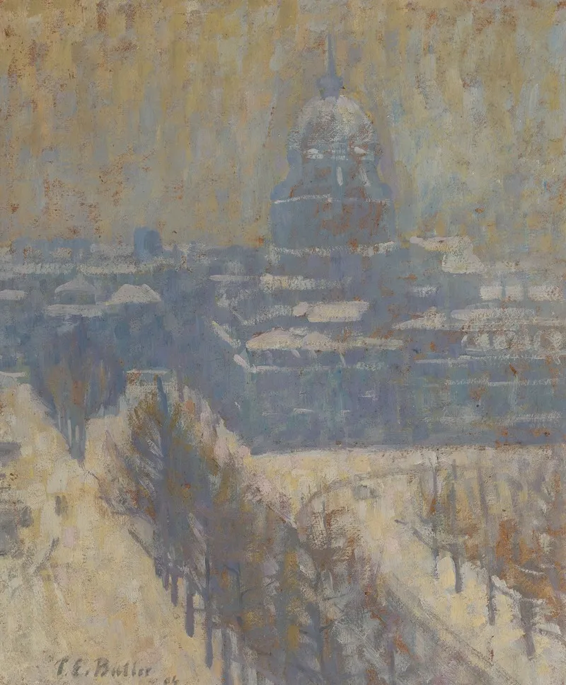 Les Invalides Paris by Theodore Earl Butler - Canvas Print
