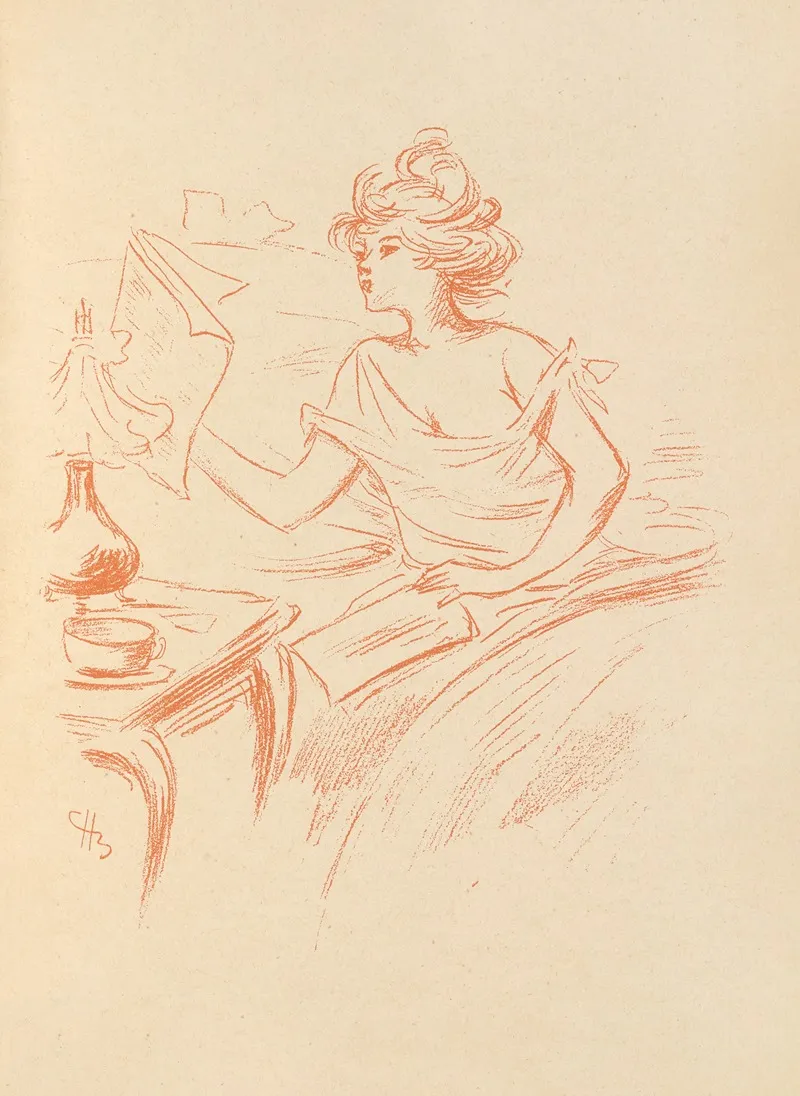 Les Journaux by Henri Boutet - Canvas Print