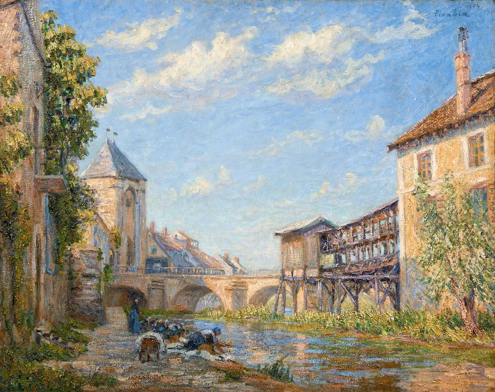 Les Laveuses A Moret